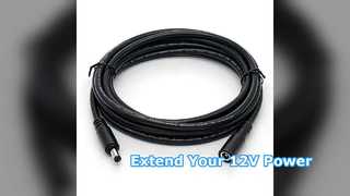 12V DC Power Extension Cable 5.5x2.5mm