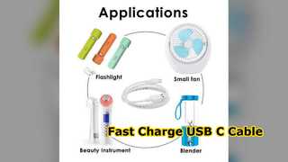 Fast Charge USB C Cable 1M 3A 60W