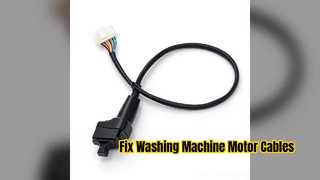 Washing Machine Motor Cable Replacement Repair Guide